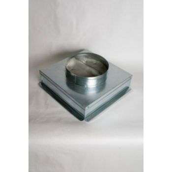 R 6 Ceiling Radiation Damper Top Model Crd 10 X 10 X 8