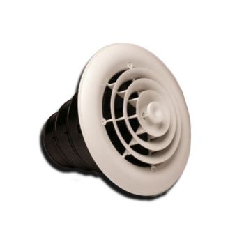 diffuser round ceiling rectorseal damper tab assembly
