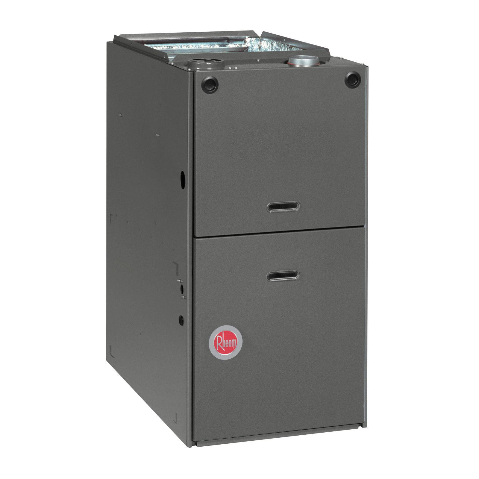 Rheem 80% afue 50,000 btu downflow gas furnace (classic series.